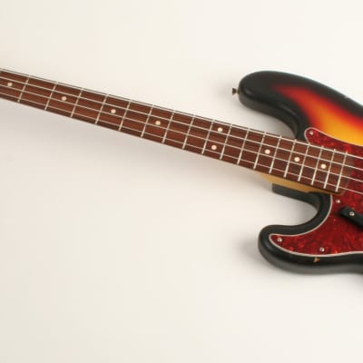 Nash Guitars PB-63 Bass 3 Tone Sunburst Lollar Pickups Left Handed image 2