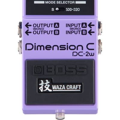 Reverb.com listing, price, conditions, and images for boss-dc-2w-dimension-c-waza-craft