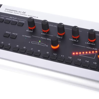 Behringer Powerplay P16-M 16-Channel Digital Personal Mixer image 1