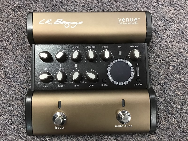 L.R. Baggs Venue Full Isolation DI Reverb