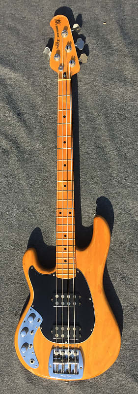 Music Man Sabre Bass Lefty Natural Maple Neck Pre Ernie Ball 1980 image 1