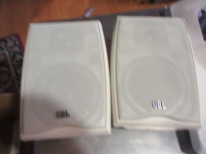 JBL N24AWii Pair Of Speakers Northridge Series Off White  			