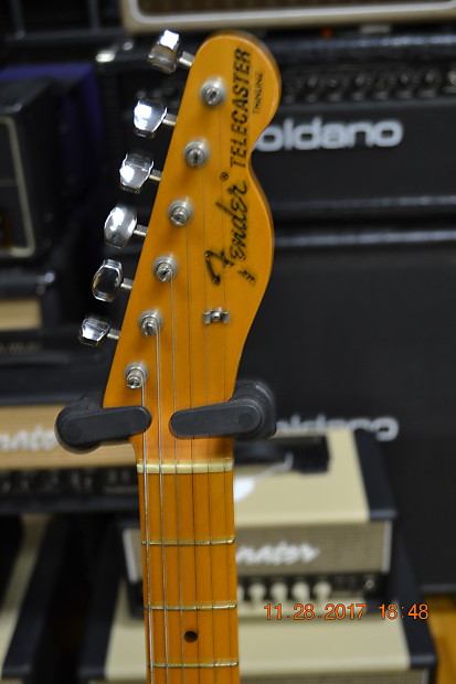 Fender Telecaster Thinline 美品 Fender Telecaster Thinline Custom Shop 1988 Natural | Reverb
