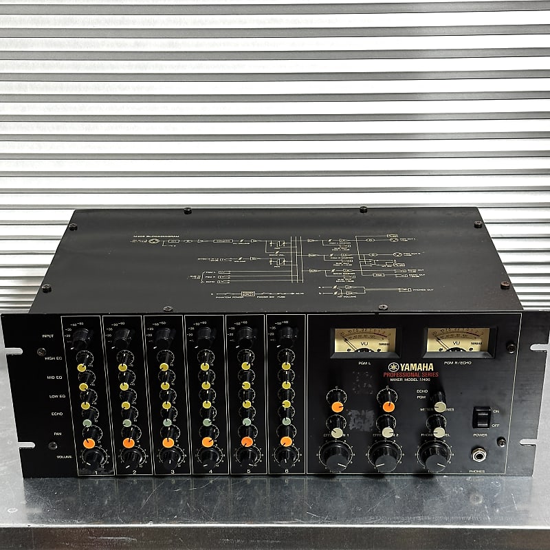 Yamaha M406 Professional Series 6-Channel Rackmount | Reverb Canada