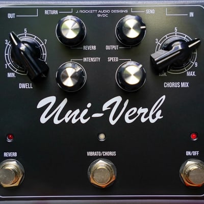 New J. Rockett Uni-Verb Univibe Reverb Guitar Effects Pedal Univerb for sale