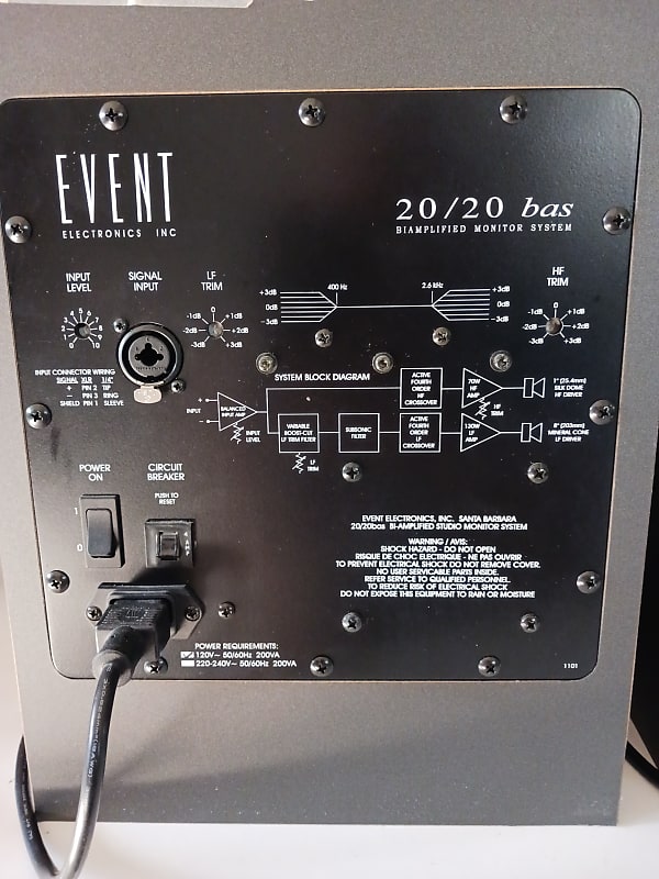 EVENT 20/20bas モニタースピーカー ペア｜中古 山陽電子商会 第