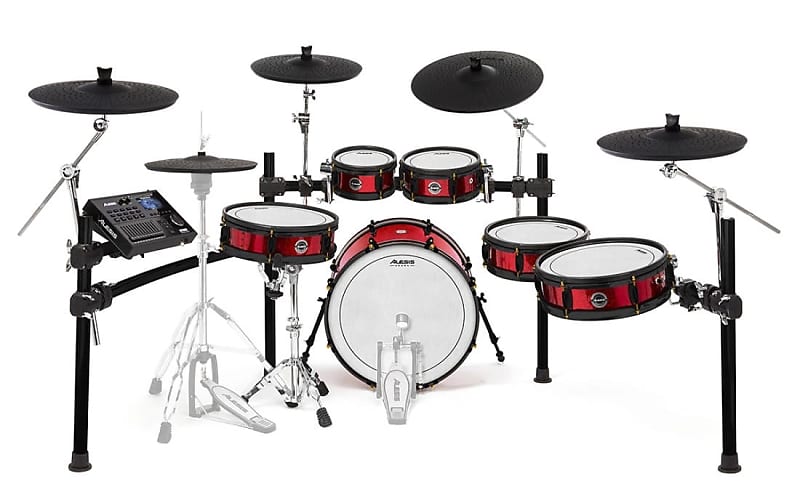 Alesis Strike Pro Kit Electronic Drum Set 2020s - Red Sparkle image 1