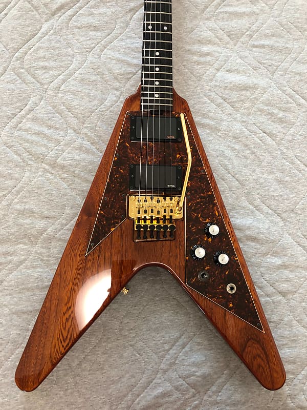 Killer KG-Wishbone V Made by ESP Japan 2020 Antique Brown | Reverb