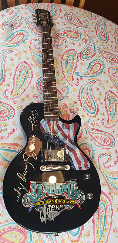 alabama farewell tour guitar