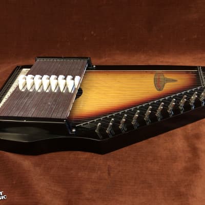 Rhythm Band Chromaharp Vintage 15-Chord Autoharp w/ OG Case & Accessories image 5