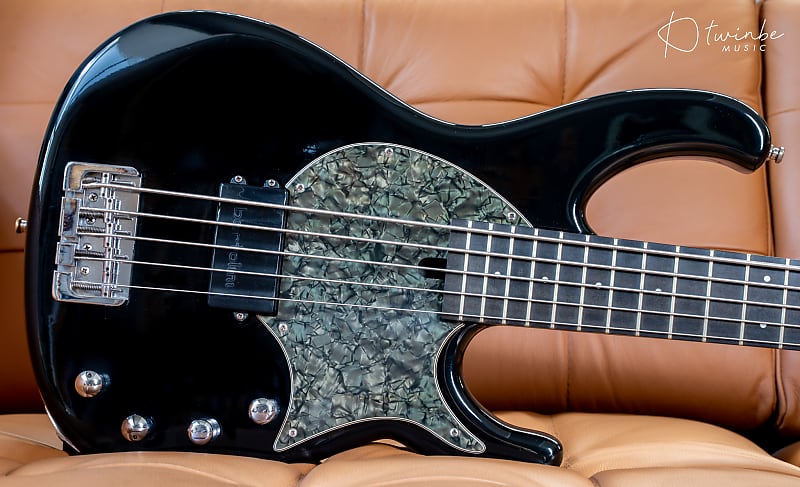 Modulus Flea FB5 5-String Bass Black | Reverb