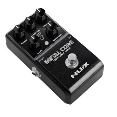 NuX Metal Core Deluxe MkII Distortion Guitar Pedal  2023 - New! image 3