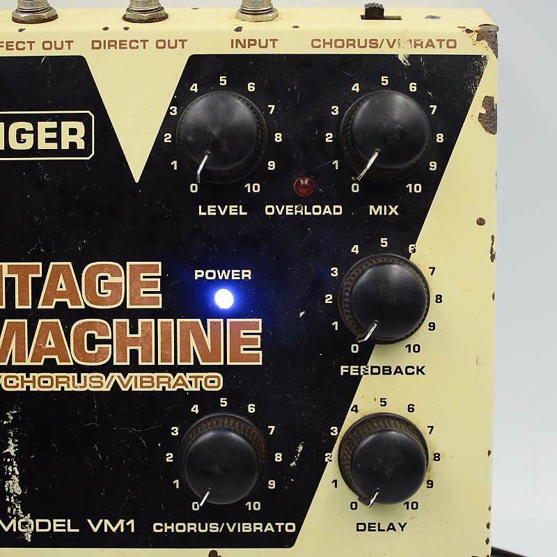 Behringer VM1 Vintage Time Machine Delay / Vibrato Guitar | Reverb