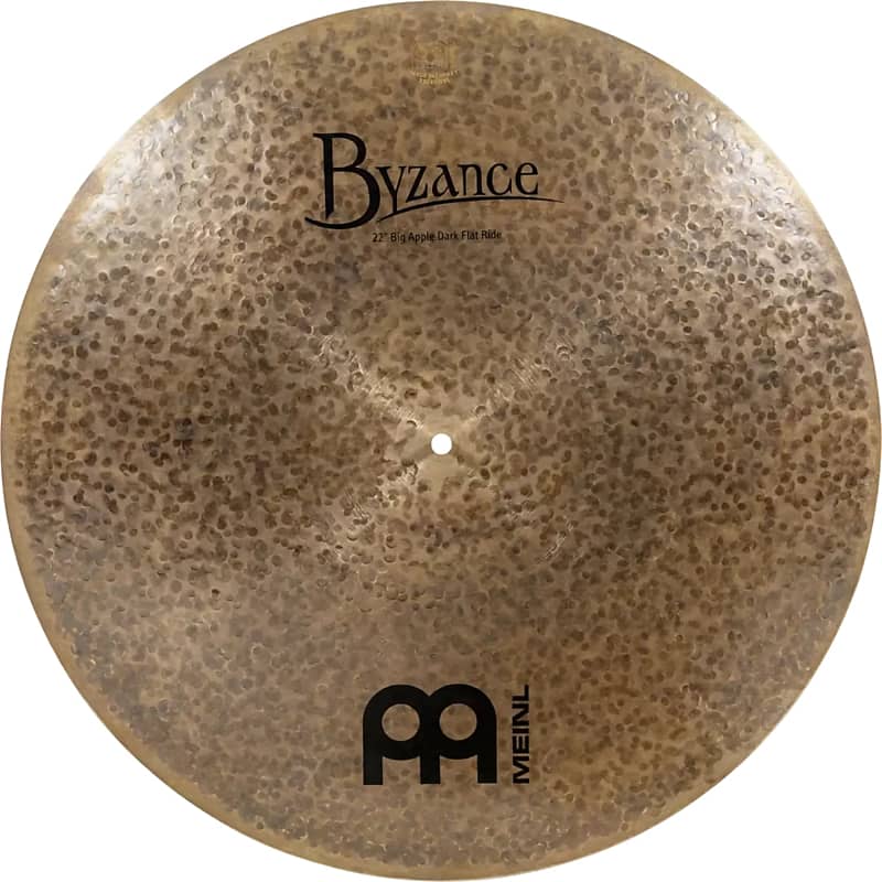 Meinl Byzance Big Apple Dark Flat Ride Cymbal, 22