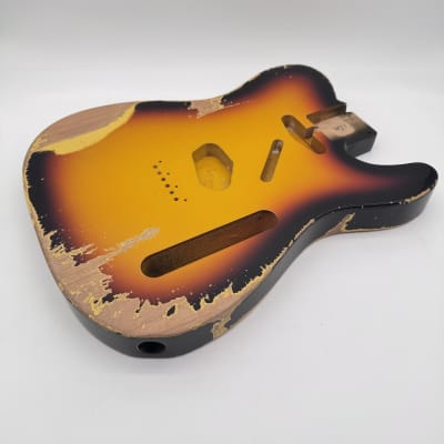 MJT USA Telecaster Heavy Relic Body Nitro Light MJT4298 | Reverb