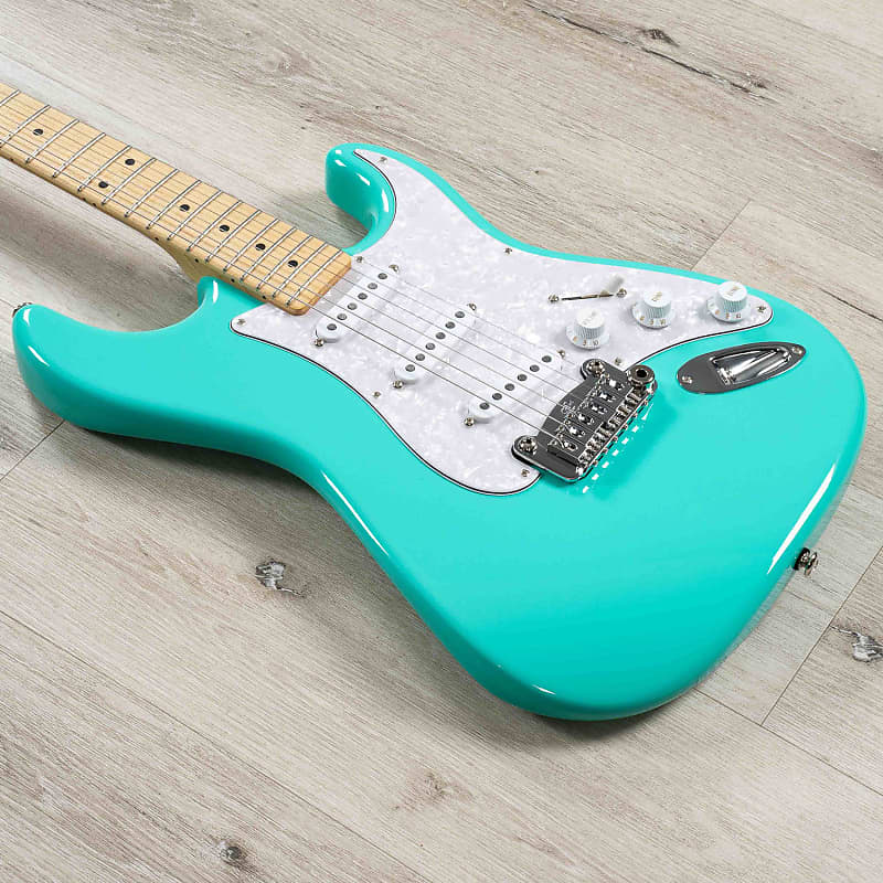 Mint G&L USA Legacy Guitar, Quartersawn Maple Fretboard Modern Classic Neck Turquoise image 1