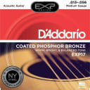 D'Addario EXP Coated Phosphor Bronze Acoustic Guitar Strings - Medium | EXP17