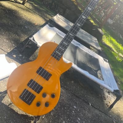 Gibson LPB-2 Deluxe Les Paul Bass 1992 - Translucent Amber for sale