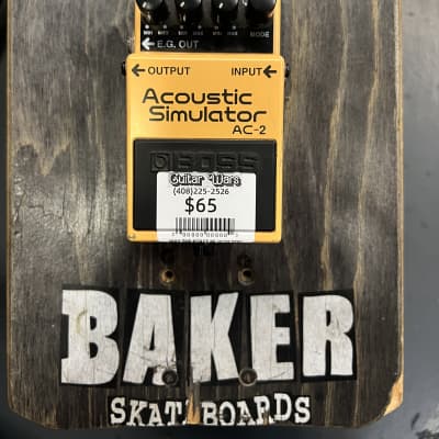 Boss AC-2 Acoustic Simulator (Silver Label) 1997 - 2006 - Yellow image 1
