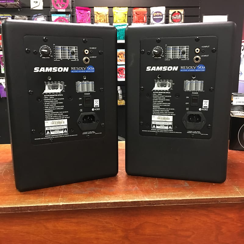 Samson Resolv 50A Studio Monitors | Reverb