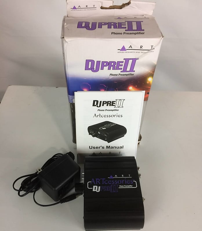 ART DJPRE-2 Phono Preamp  			