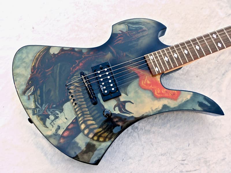 B.C. Rich Body Art モッキンバード BC Rich Limited Edition 'Body Art' Mockingbird Guitar 2000's
