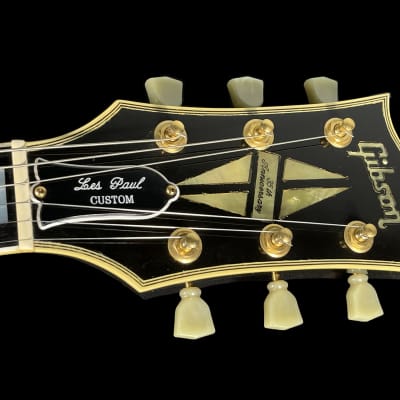 1989 Gibson Les Paul Custom 35th Anniversary Limited Edition w 3 Pickups ~ Ebony image 10