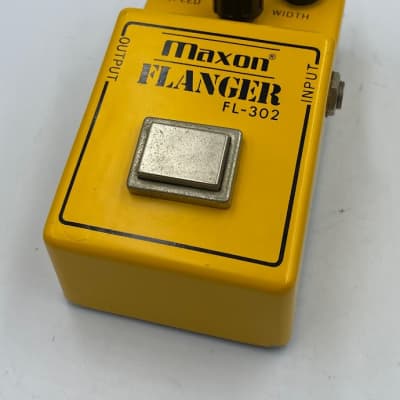 Maxon FL-302 Flanger 1980s Analog Effect Pedal Made in Japan