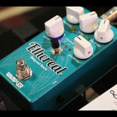 Wampler Ethereal Reverb and Delay Effects Pedal (Used/Mint) image 9
