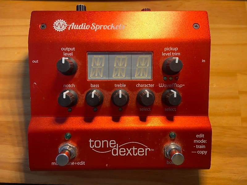 Audio Sprockets Tonedexter v1 2018 Red Reverb