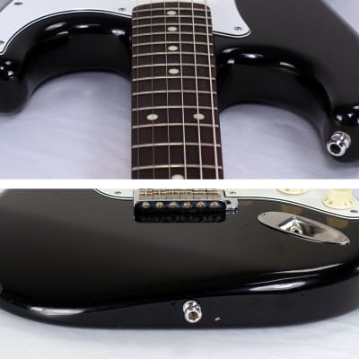 1986-1987 Fender Japanese Stratocaster ST-362V Made In Japan MIJ Black image 5