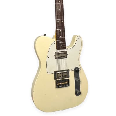 Nash T-2HB w/ Lollartrons, 2022 Olympic White, Pine body, Light Relic. NEW (Authorized Dealer) image 1