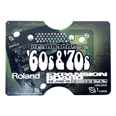 Roland SR-JV80-08 Keyboards Of The '60s & '70s Expansion Roland SR-JV80-08 Keyboards Of The '60s & '70s Expansion