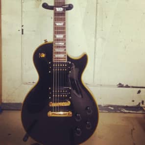 Epiphone Les Paul Custom 2010 circa  Black With aged binding LIMITED EDITION image 1