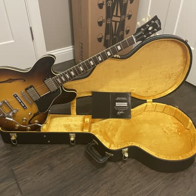 Gibson ES335 Custom Shop 1963 Reissue VOS 2016 - Sunburst image 7