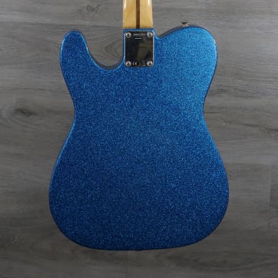 Fender J Mascis Signature Telecaster Bottle Rocket Blue Flake image 6