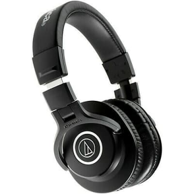 Audio-Technica ATH-M40x Closed-Back Professional Studio Monitor Headphones Black image 1
