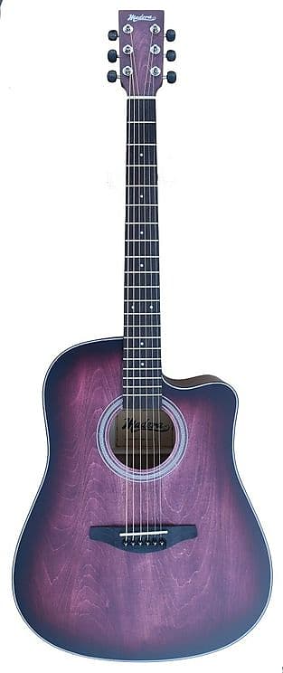 Madera OP411C - Cutaway Acoustic, Red image 1