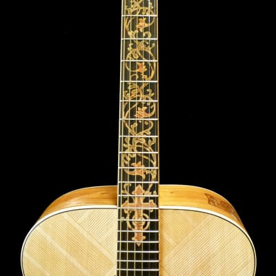 Blueberry Handmade Acoustic Guitar Jumbo Size "Faith" Built to Order image 8
