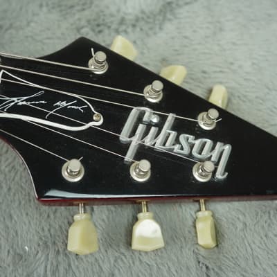 1998 Gibson Custom Shop Lonnie Mack Flying V  + OHSC Bernie Marsden Collection image 12