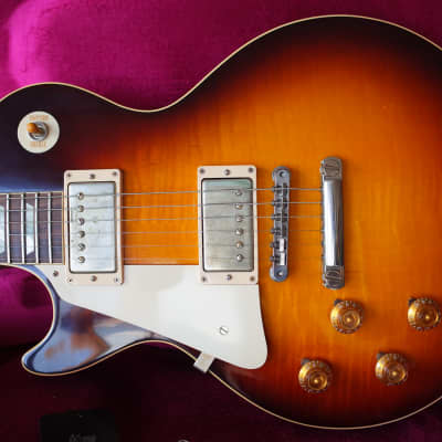 Gibson Custom Shop Standard Historic Les Paul '58  Faded Tobacco VOS Lefthand (Very light!) image 5