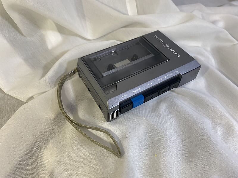 GE General Electric Cassette Recorder Battery Operated Reverb