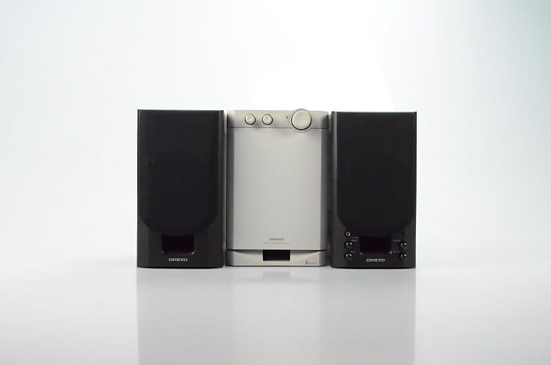 Onkyo GX-70AX ActIve Powered Speakers Monitors w/ SW-7A Sub Carlos Rios  #33983