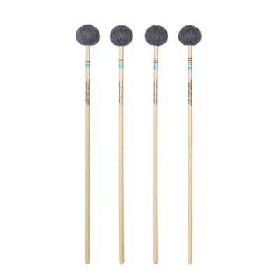 Kolberg R700 marimba mallets Jasmin Solo 1 green set of 4 rattan image 2