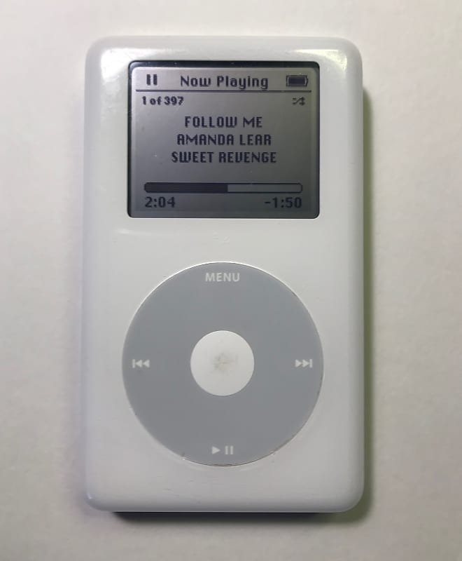 Apple iPod classic 4th Gen A1059 40GB 2004 - white NEW