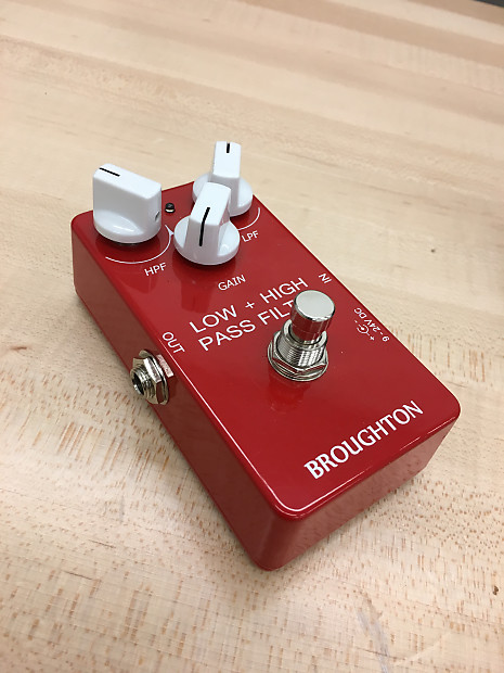 Broughton Audio High Pass + Low Pass Filter pedal | Reverb