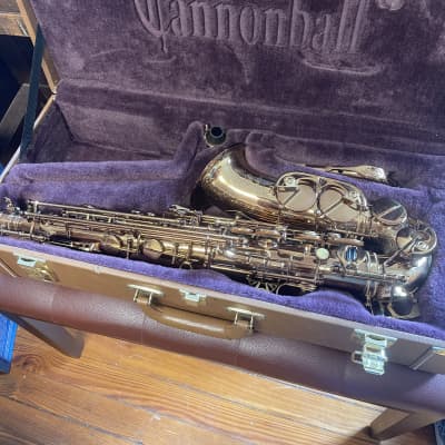 Cannonball Vintage Reborn Alto Saxophone Dark Amber Lacquer image 1