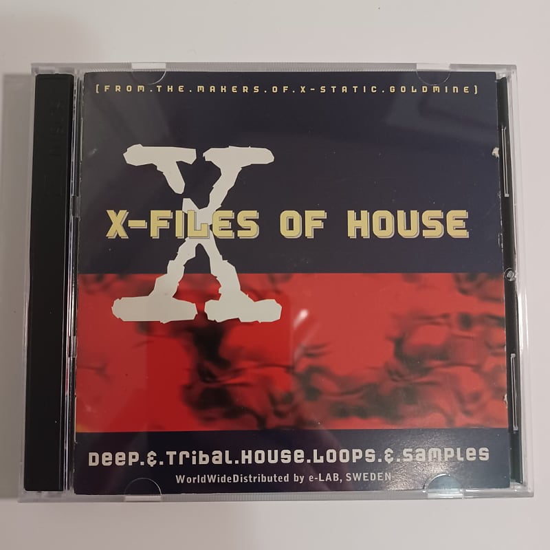 ELab XFiles of House Double Sample CD Wav Reverb UK
