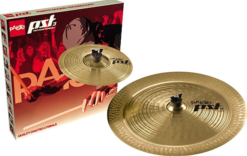 Paiste PST 3 Effects Pack (10/18) Set Only image 1