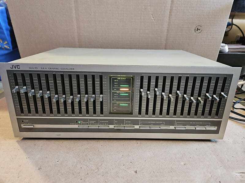 JVC SEA70 S.E.A Graphic Equalizer Reverb